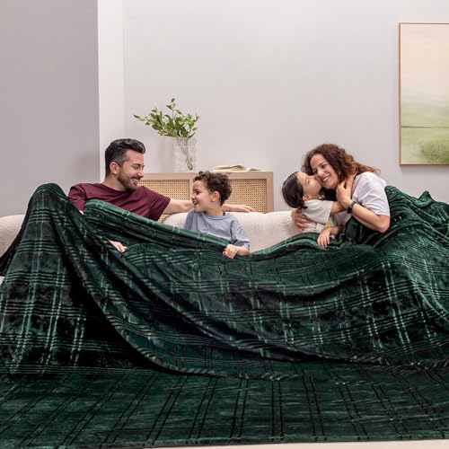 Checkered Forest Green