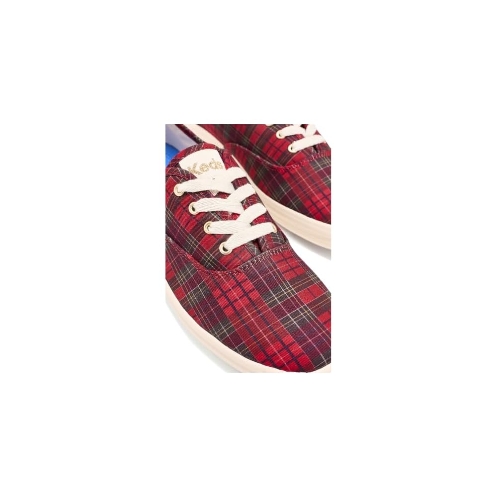 Red/Multi Tartan Plaid Canvas