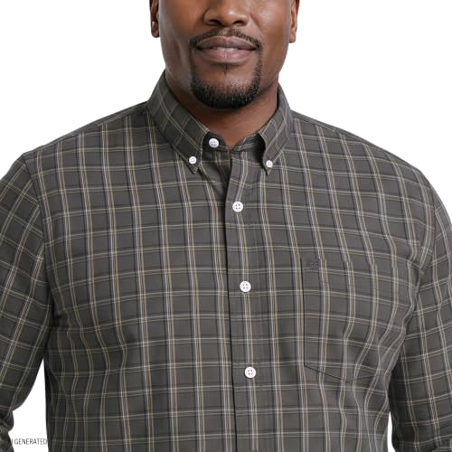 Dark Shadow Wide Plaid