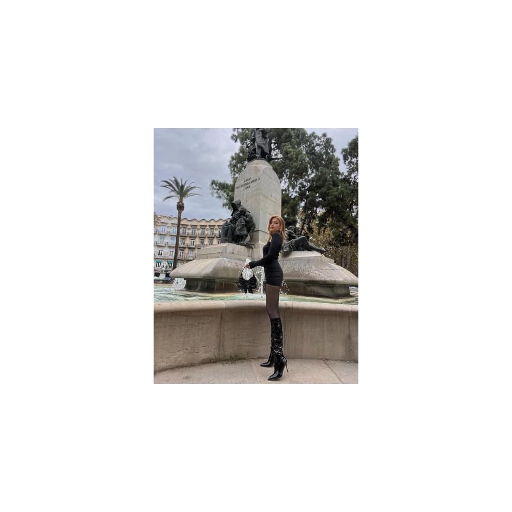 Faux Patent Leather Black