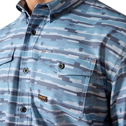 Dusty Blue Print