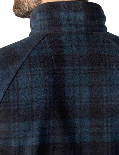 Deep Smoke Blue Plaid