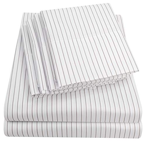 Pinstripe White