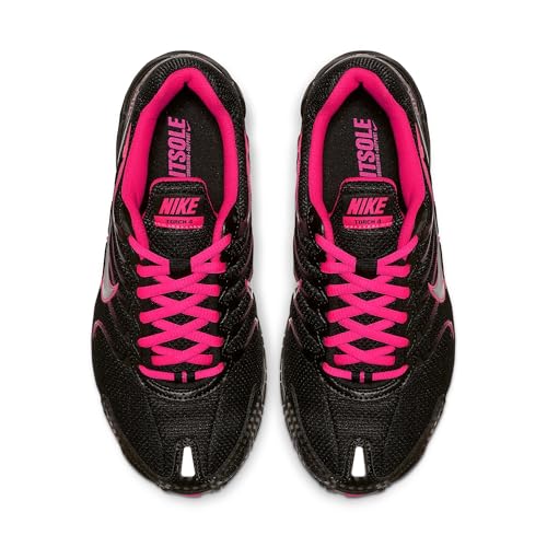 Black/Metallic Silver-pink Flash
