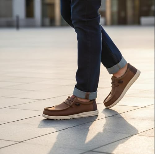 Waxed Casual Brown