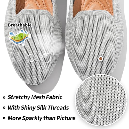 Sparkly Light Grey