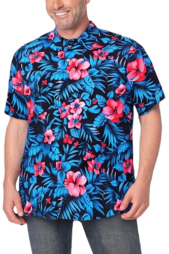 Blue Exotic Floral