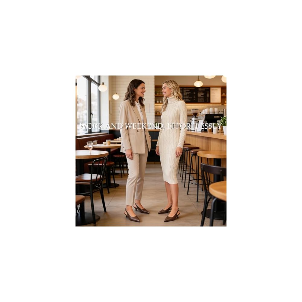 Chocolate Brown-slingback