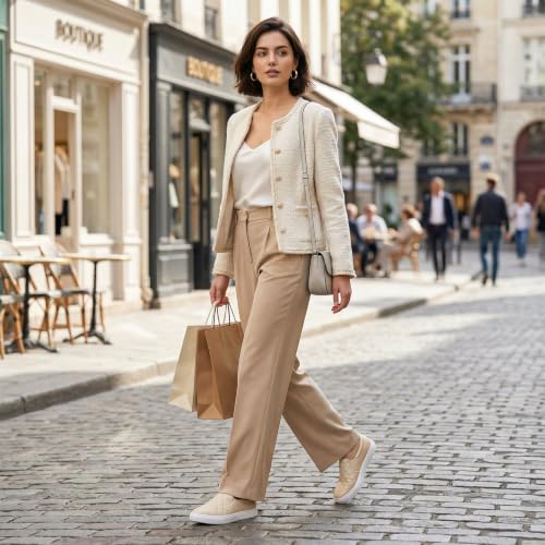 Beige White