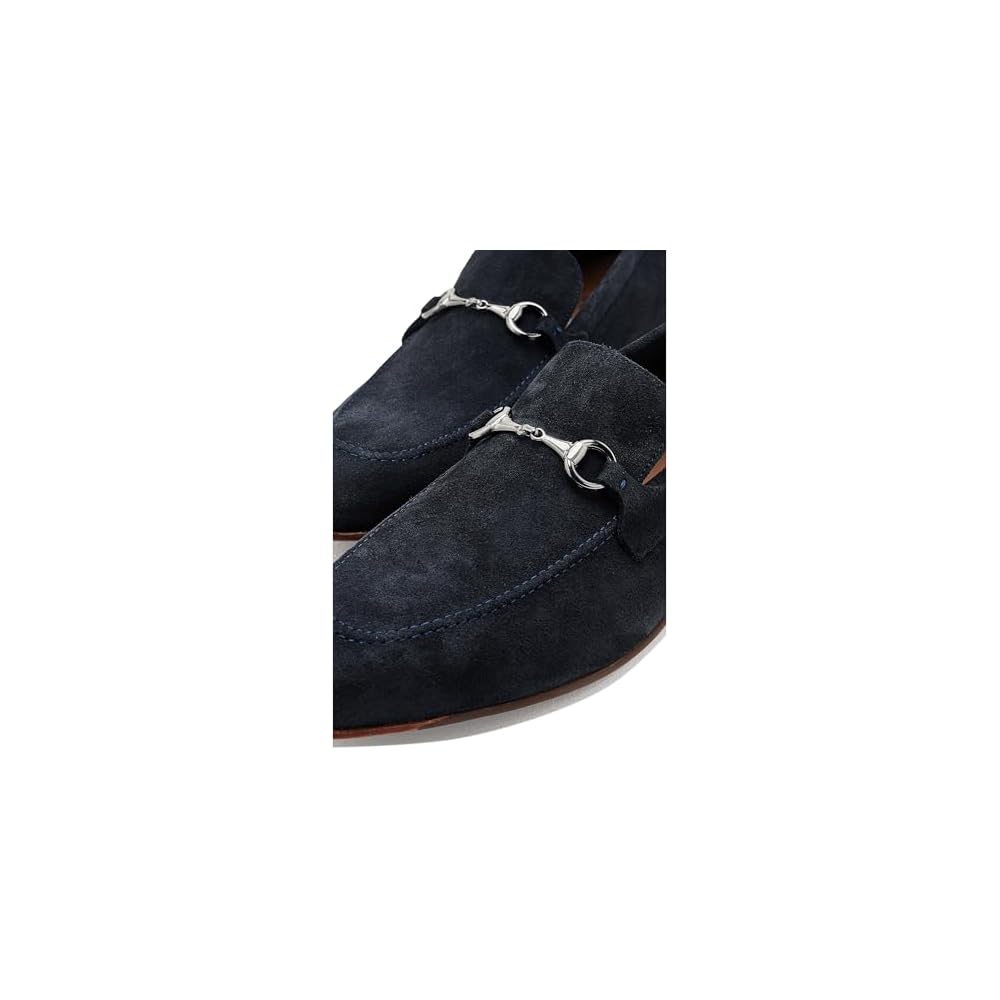 Navy Suede