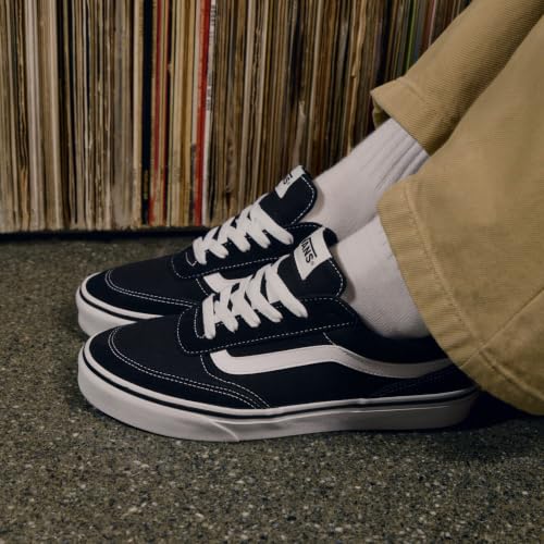 Suede/Canvas Black/White