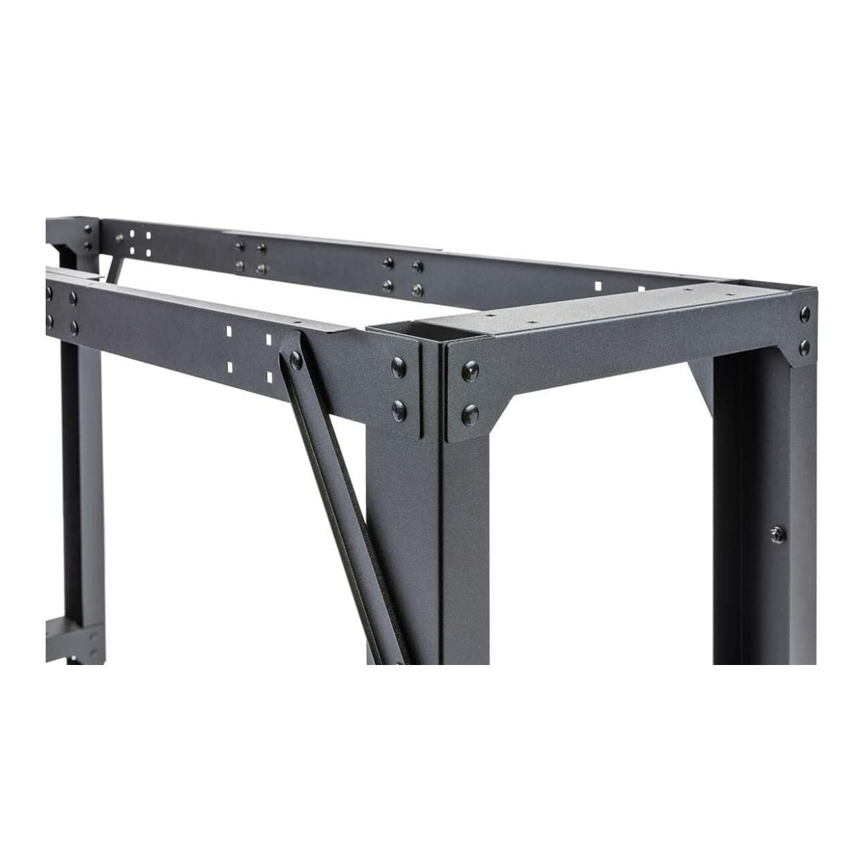 Montezuma Adjustable Steel Multi-Use Workspace Frame, 64" x 17" x 41"