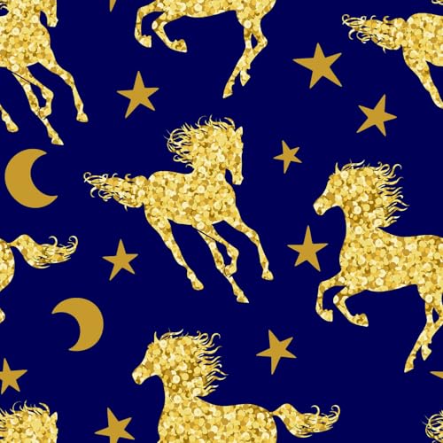 Horse Stars Blue
