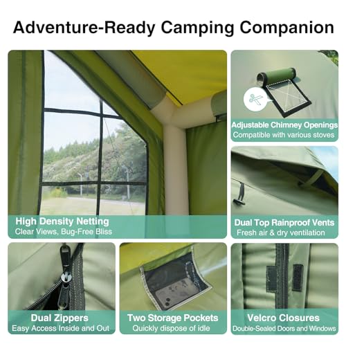 Field Green-Dual-layer Doors