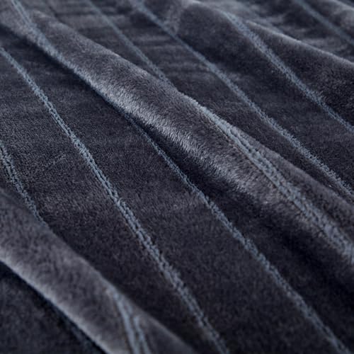 Striped Dark Grey