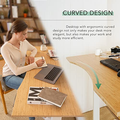 White Frame+curved Top