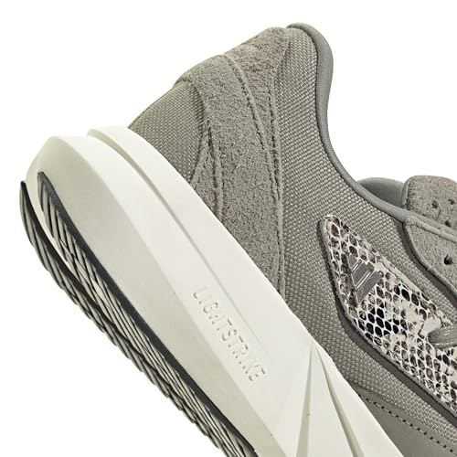 Silver Pebble/Olive Strata/Silver Metallic