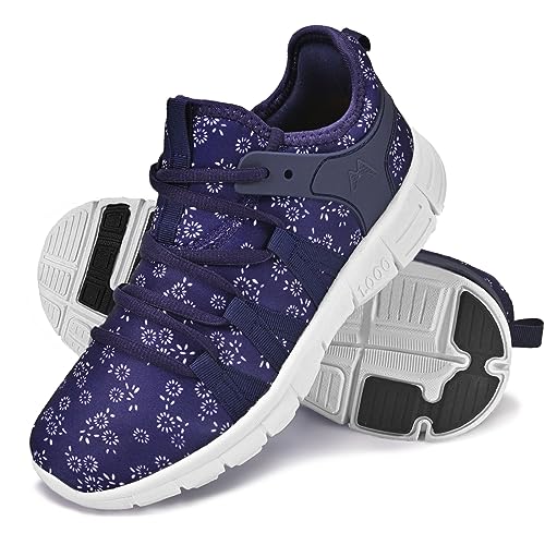 Blue Upper With White Flowers