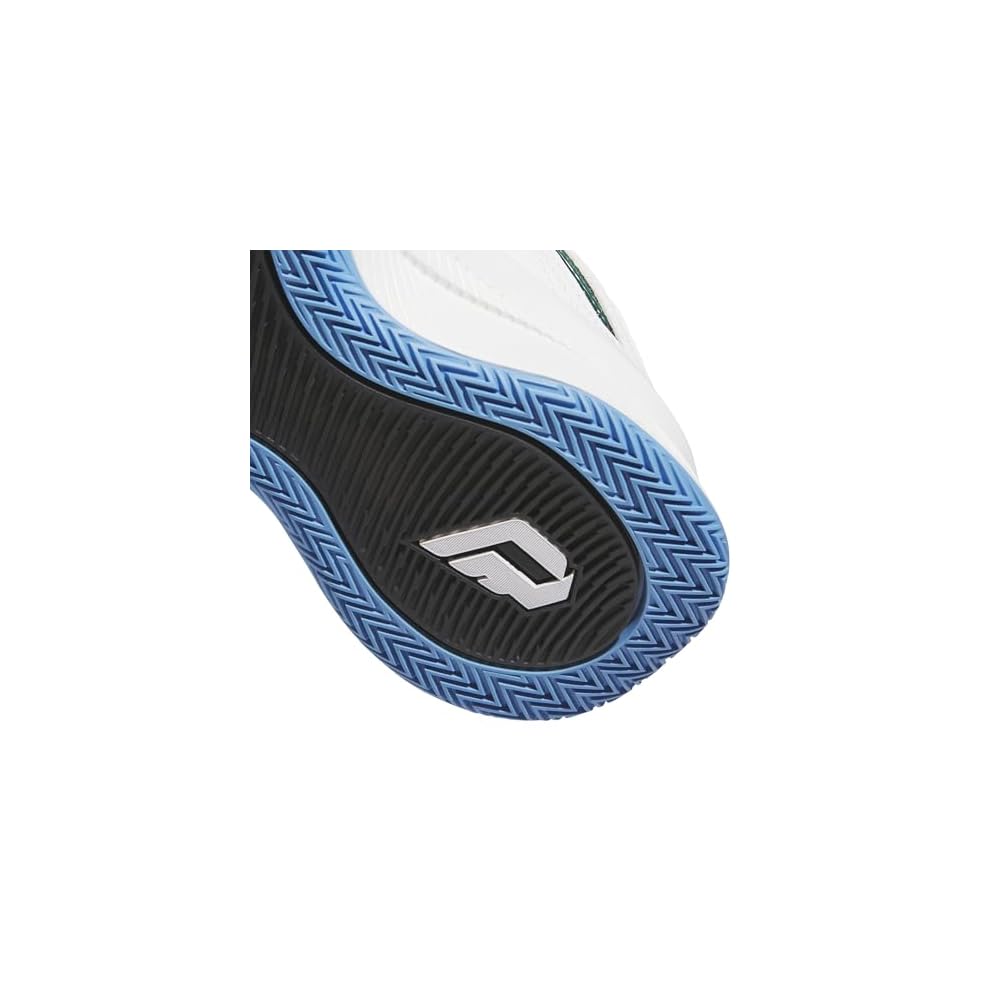 White/Collegiate Green/Blue Burst