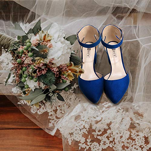 Royal Blue Suede