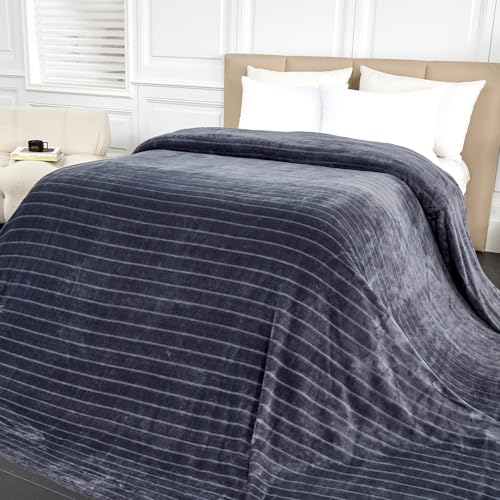 Striped Dark Grey