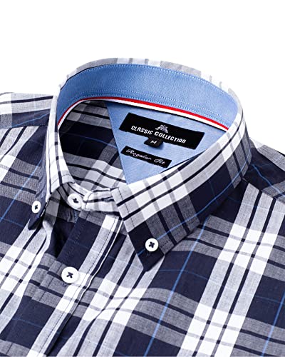 Navy Blue,plaid