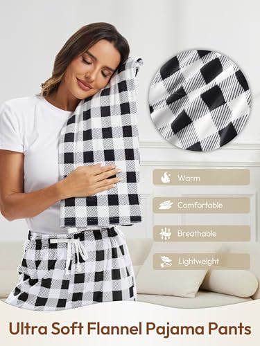 White Black Plaid