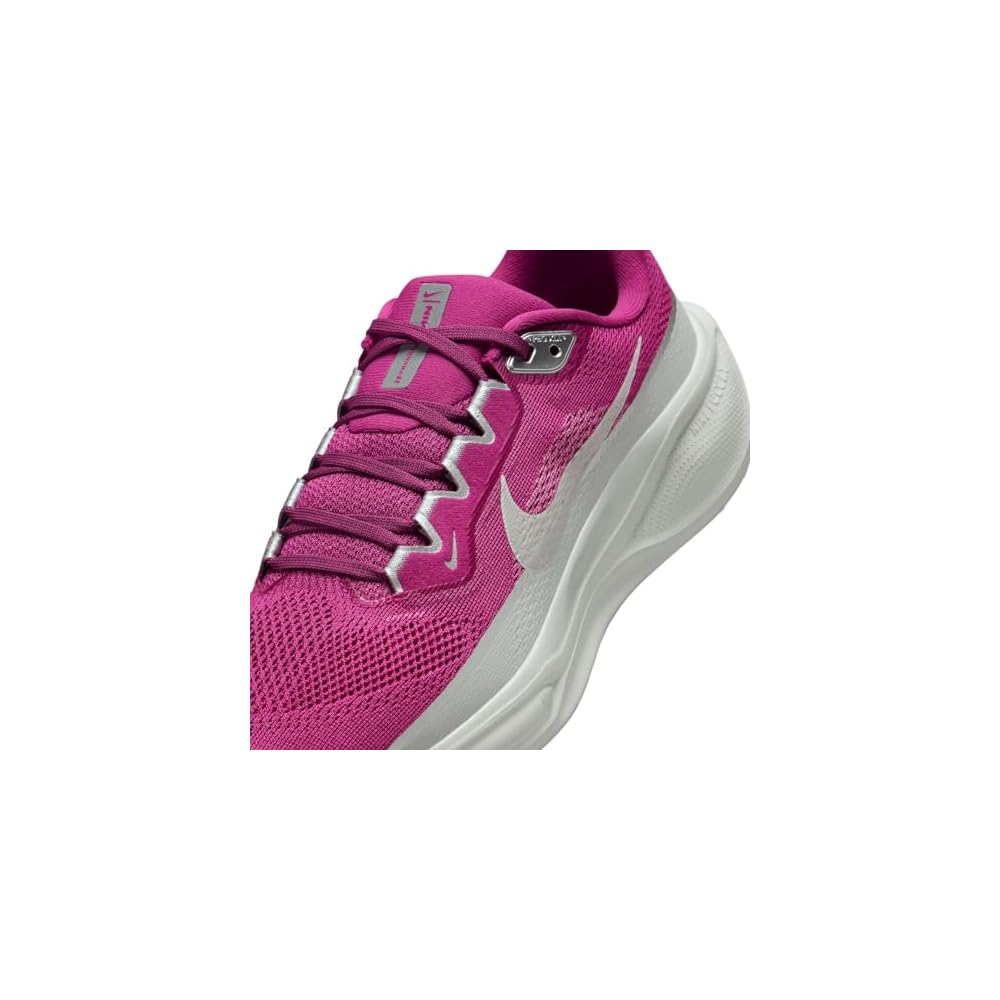 Hot Fuchsia Metallic Silver