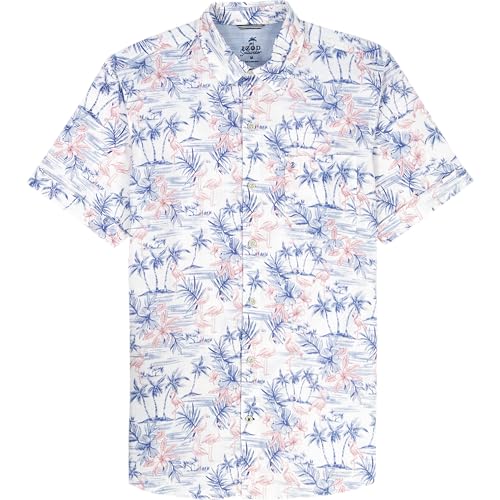 Bright White Pink Flamingo