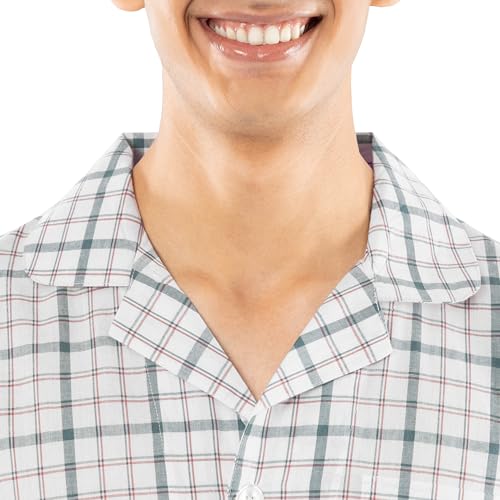 Natural/Green Plaid - Long Sleeve