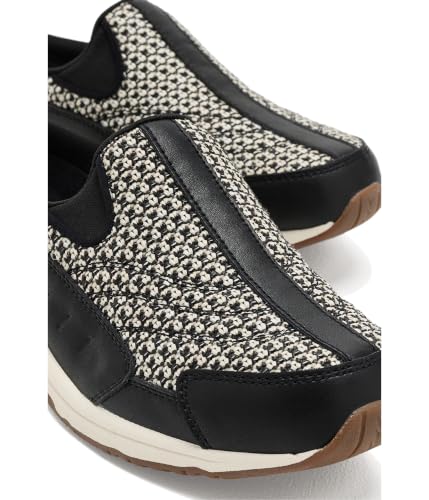 Black/Ivory Raffia