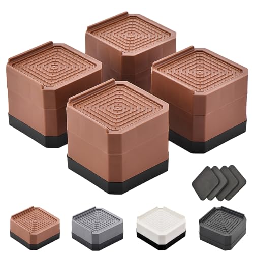 Square-4 Pack-brown