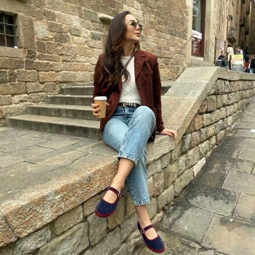 Dusty Blue/Red
