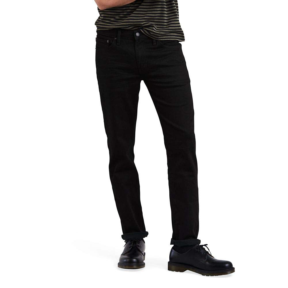 Levi's Men's 511 Slim Fit Jeans (Also Available in Big & Tall), Black 3D Washed, 32W x 36L