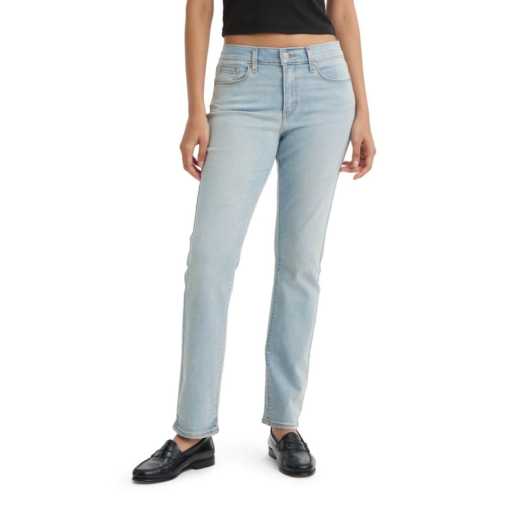 Levi's Women's Classic Straight Jeans, (New) Indigo Imagin. N Kn Dx, 31 Regular
