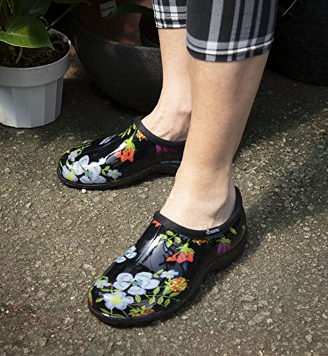 Meadow Print Black