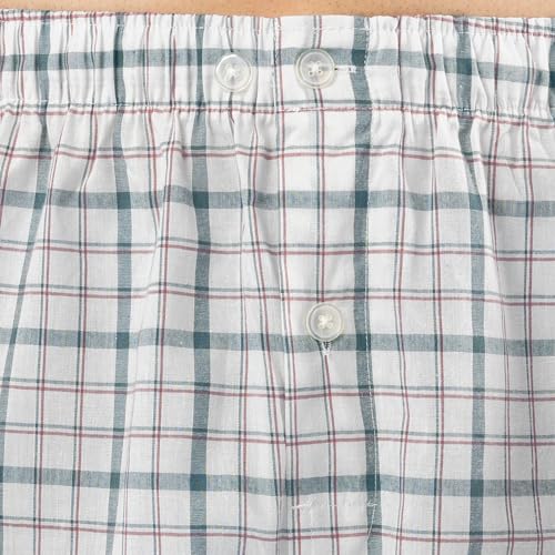 Natural/Green Plaid - Long Sleeve