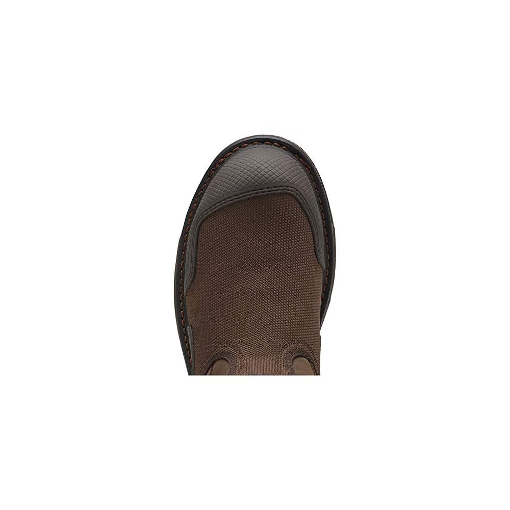 Brown Woven/Oily Distressed Brown