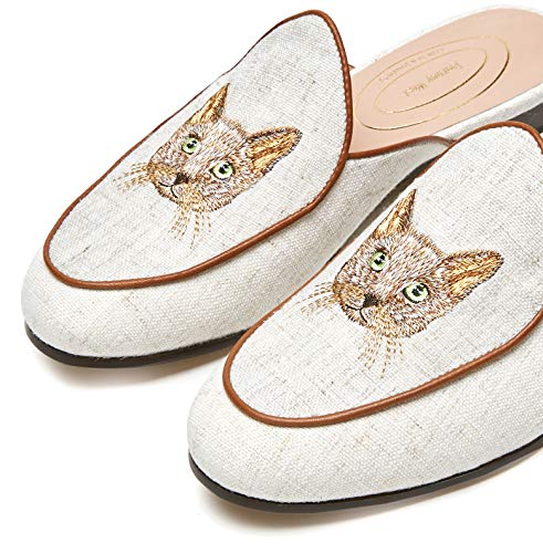 Cat White Round