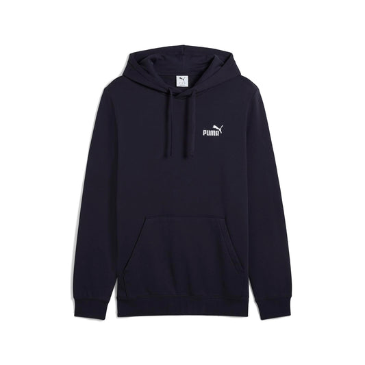 PUMA Men's Tall Size Essentials Small Logo Fleece Hoodie, New Navy AH25 - 4XLT