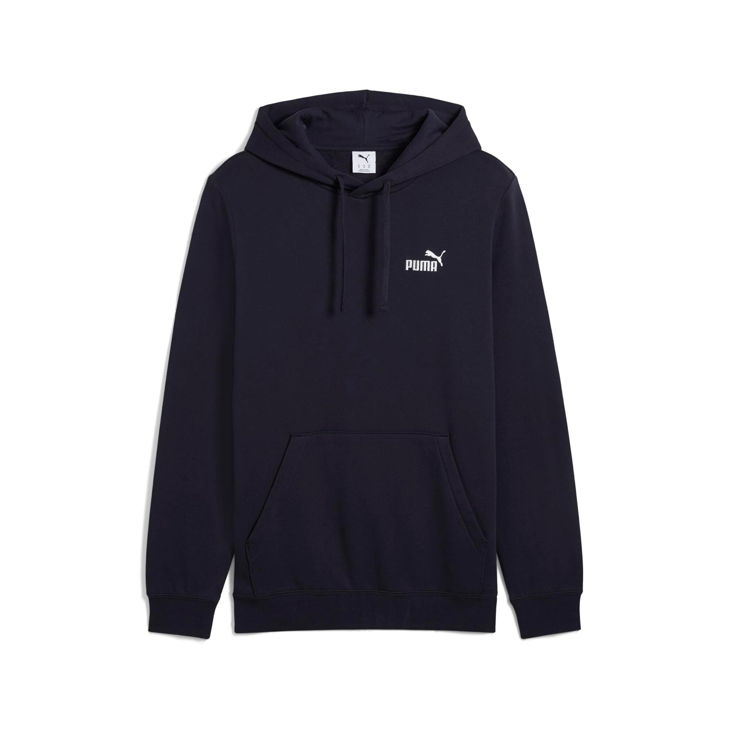 PUMA Men's Tall Size Essentials Small Logo Fleece Hoodie, New Navy AH25 - 3XLT