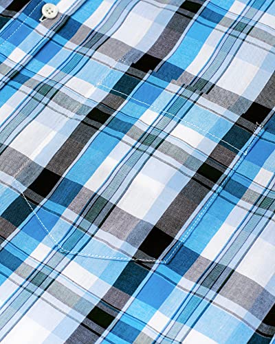 Black/Blue,plaid