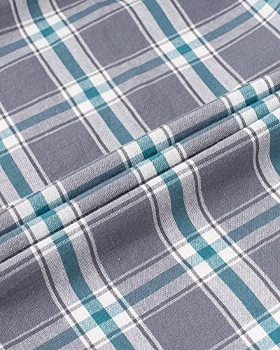 Grey/Green, Plaid