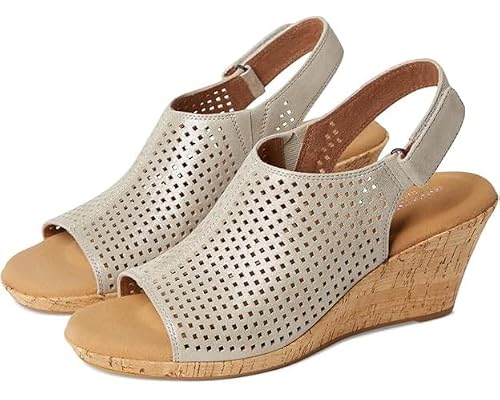 Metallic Khaki Leather