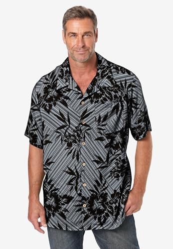 Black Stripe Floral