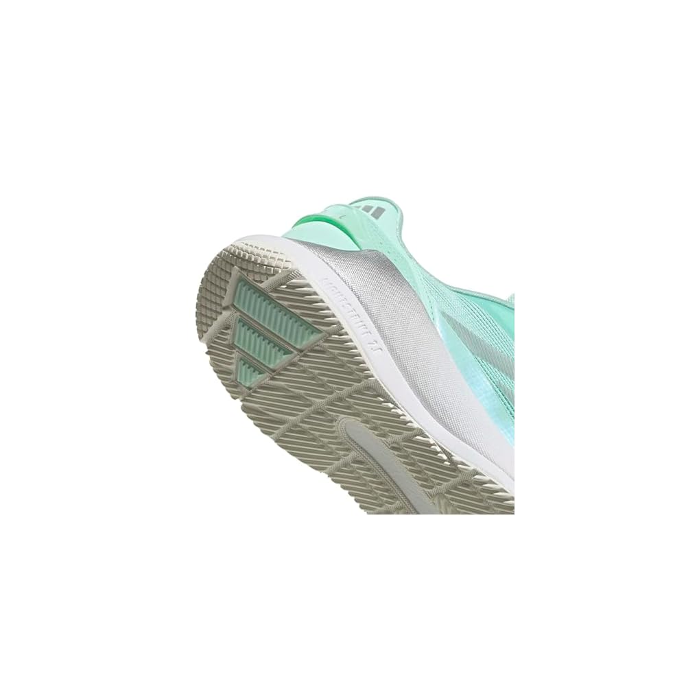 Clear Mint/Silver Metallic/White