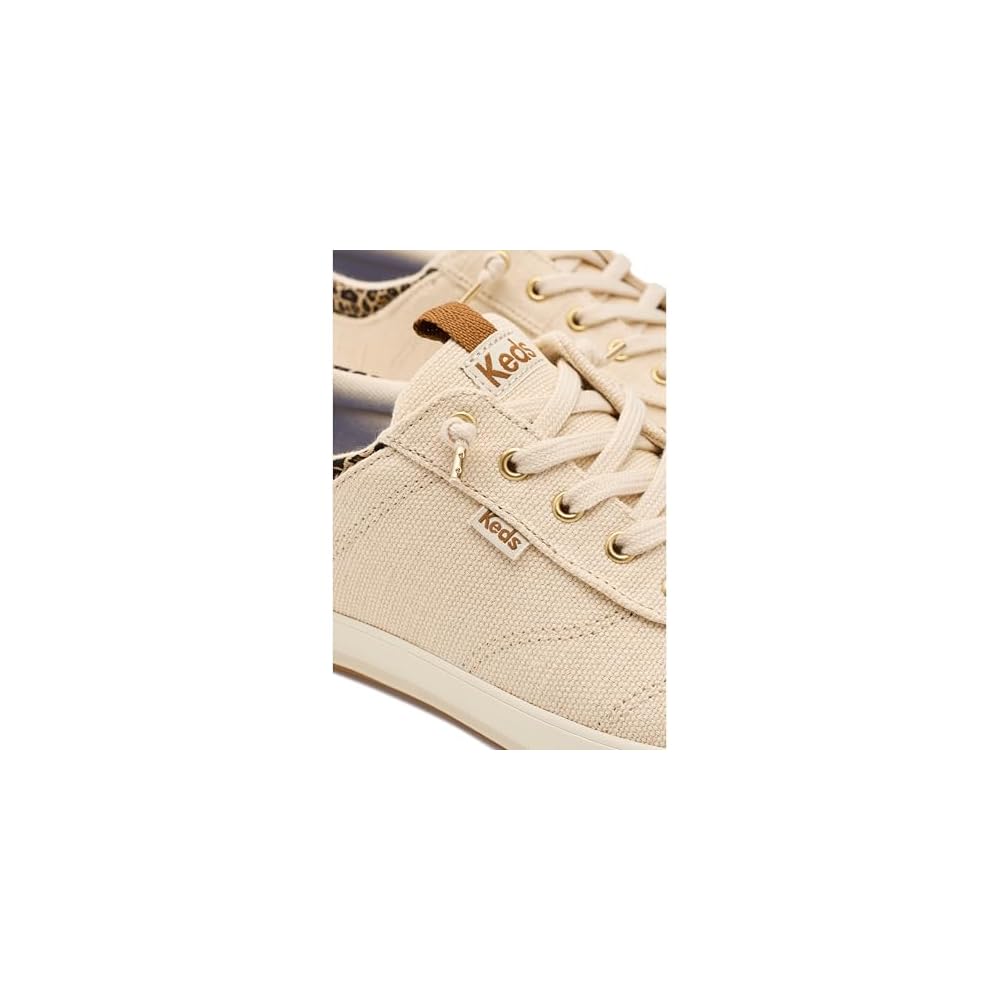 Parchment/Leopard Canvas