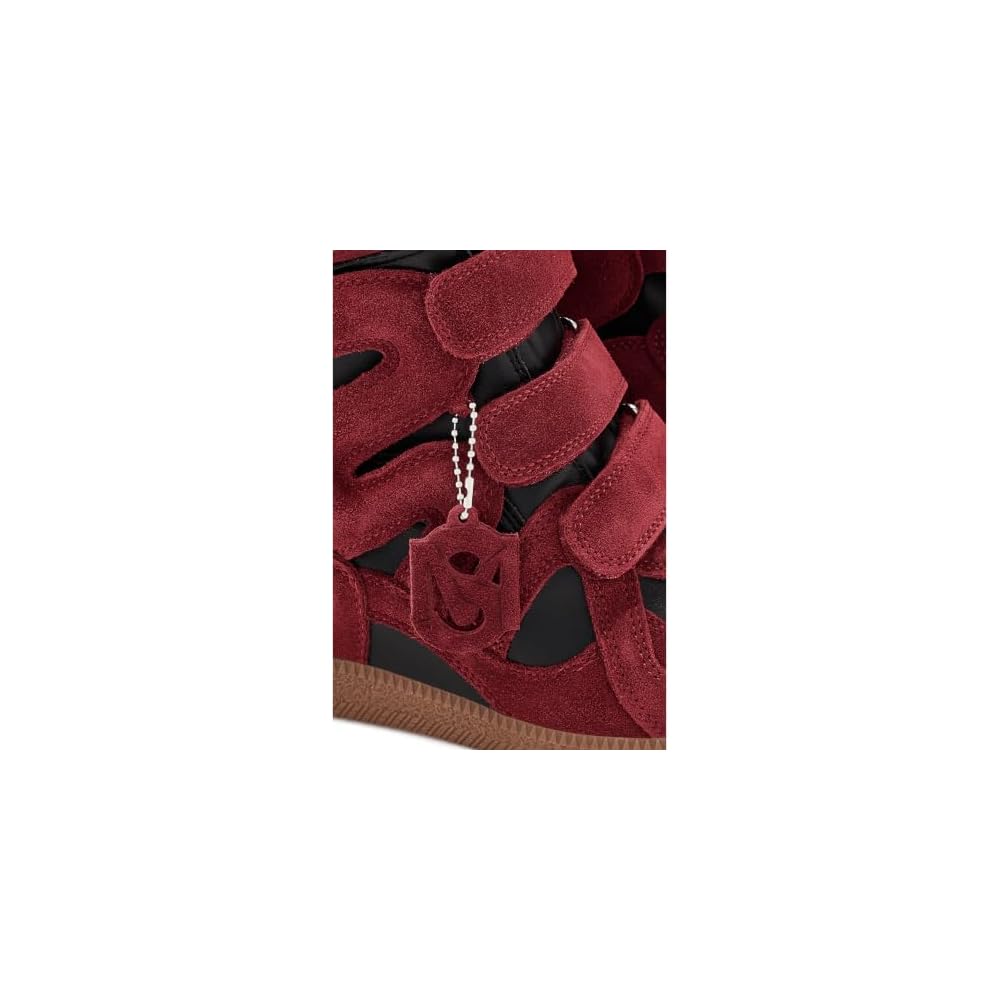 Burgundy Suede