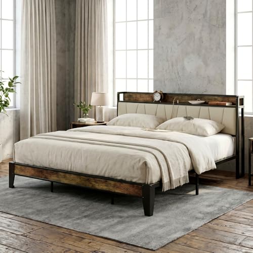Walnut and Beige