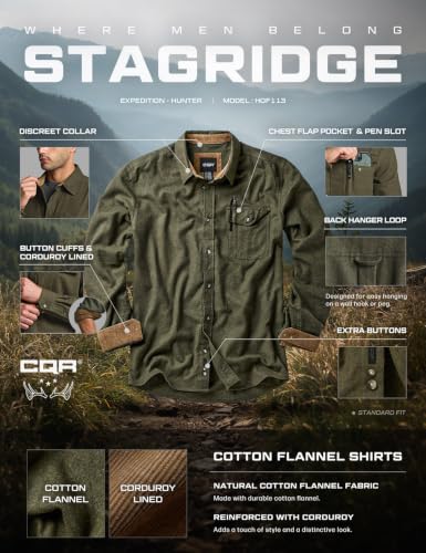 Corduroy Hunter Green